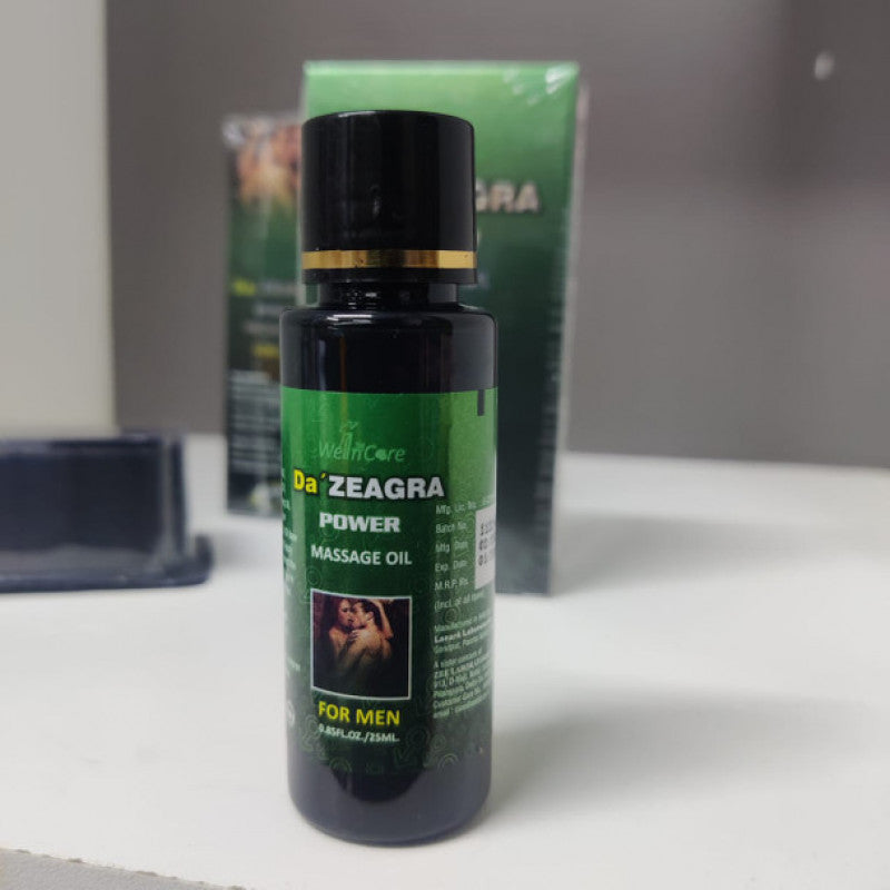 Da-Zeagra Power Massage Oil | 100% HERBAL AND NATURAL