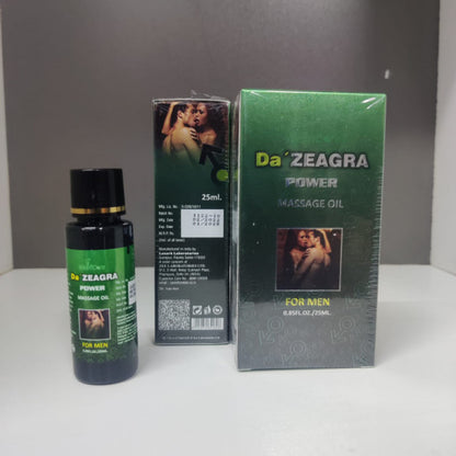 Da-Zeagra Power Massage Oil | 100% HERBAL AND NATURAL